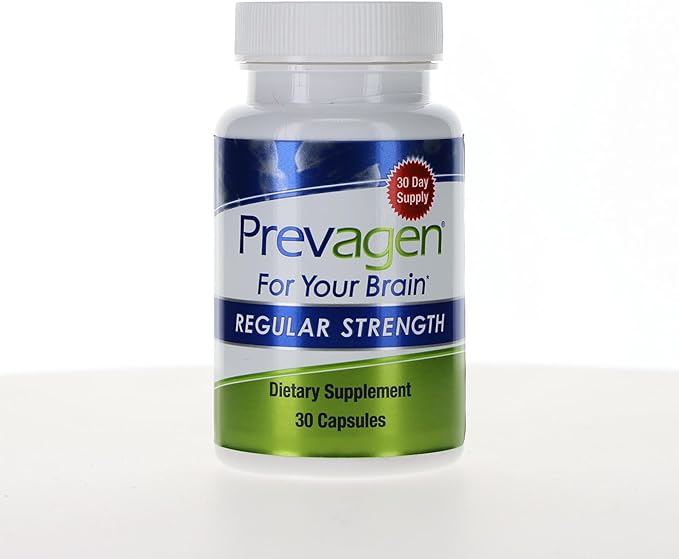 Prevagen Regular Strength - 30 Capsules |2 Pack | Formulated for Your Brain | 10mg of Apoaequorin Plus Vitamin D3 with 7-Day Pill Minder