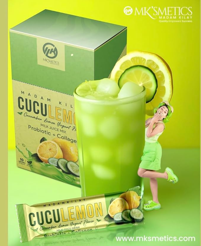 Madam Kilay Cuculemon Yogurt Probiotic + Collagen Milk Juice Mix (10 Sachets)