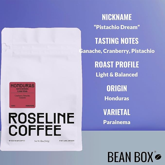 Bean Box Sampler - Roasted by Roseline 3-Pack Whole Bean Gourmet Coffee