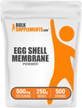 BulkSupplements.com Egg Shell Membrane Powder - Collagen Powder Suplement Dairy-Free &amp Gluten Free 500mg per Serving 250g (8.8 oz) (Pack of 1)