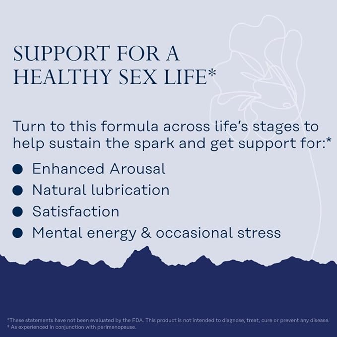 SOLARAY Libido her Life Stages - Supports Natural Lubrication and Libido Increase for Women - Shatavari Fenugreek Organic Ashwagandha Capsules - Made Without Hormones - 30 Servings 60 VegCaps