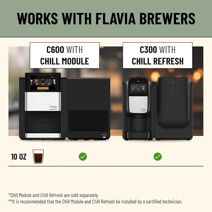 Flavia Alterra Cinnamon Dolce Iced Coffee Freshpacks works only with Flavia Brewers (Case of 90)