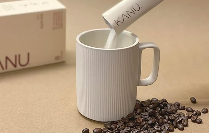 KANU Vanilla Latte Instant Coffee Mix – 24 Sticks × 2 Boxes (48 Single-Serve Sachets) Smooth Creamy Vanilla Flavor Easy Hot Latte Anywhere