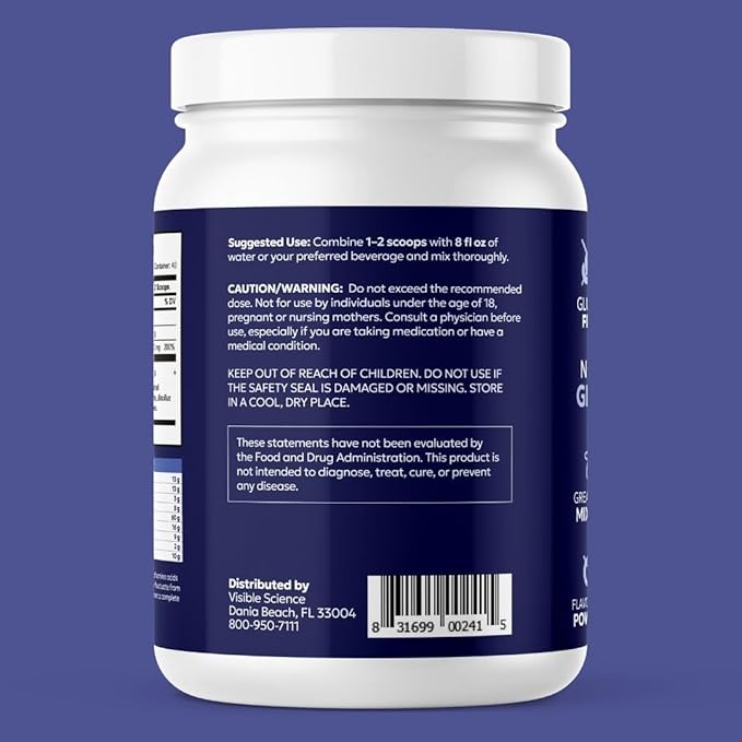 Collagen Peptides Powder Types I &amp III Grass-Fed 16 oz 20g Protein Per Serving Unflavored