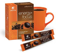 Energy + Focus Instant Coffee by Javita – Premium Arabica with Adaptogens – Clean Energy &amp Mental Clarity Support – Convenient Functional Coffee Medium Roast Coffee Mix (1 box/24 serv.)