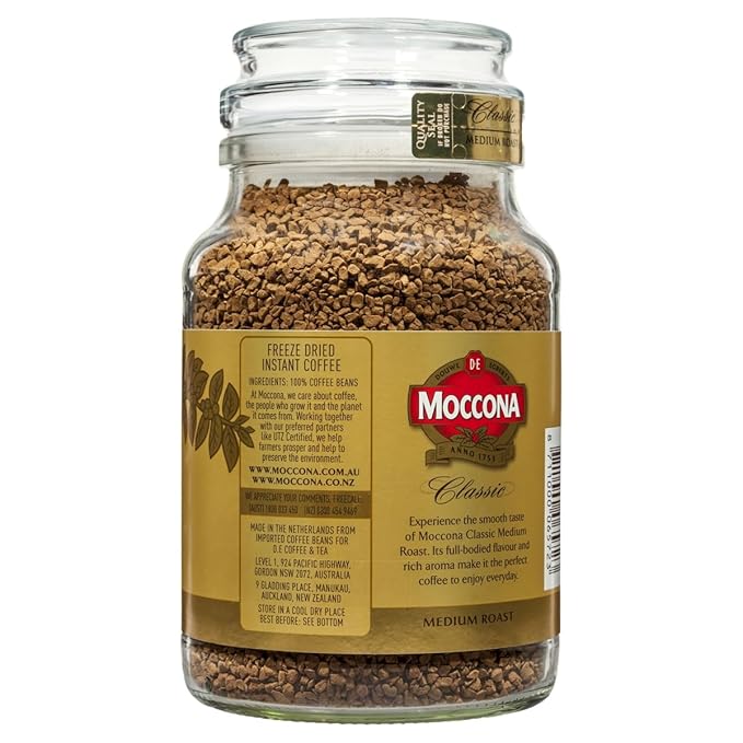 Moccona Freeze Dried Instance Coffee 200g (Classic (Medium Roast))
