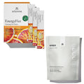 Arbonne Ginseng Energy Supplements (Blood Orange) with GutHealth Prebiotic Fiber Powder