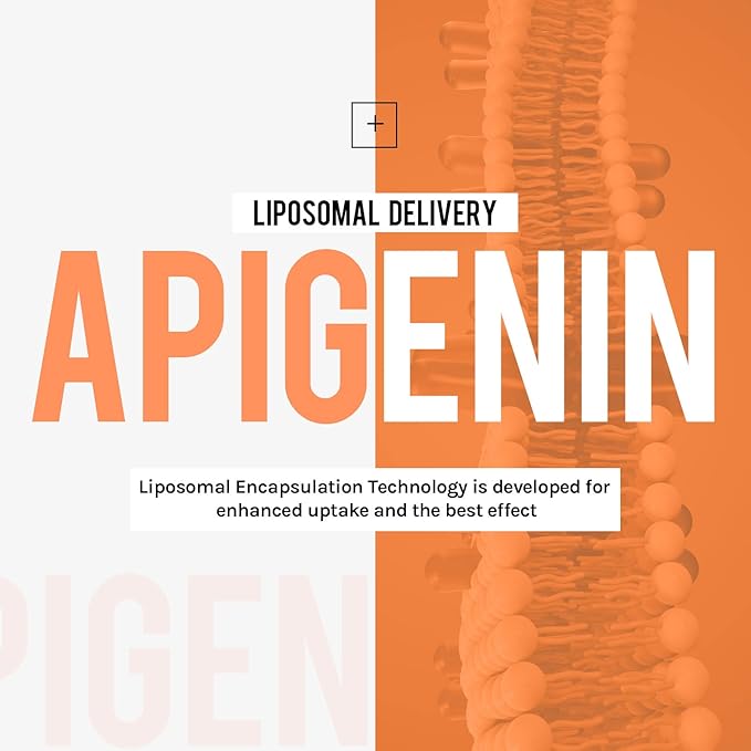 Liposomal apigenin 500mg Softgels - Optimal Apigenin Supplement with Fisetin Quercetin and Theaflavins (60 Count (Pack of 1))