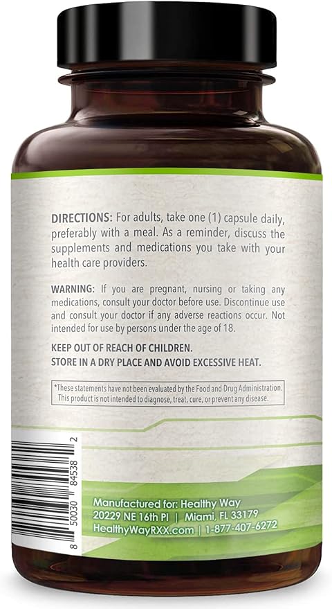 500mg SAM-e Supplement - High Strength 500mg S-Adenosyl-L-Methionine Capsules for Brain Liver and Mood Support - Non-GMO High Absorption Same Supplement (360 Servings)