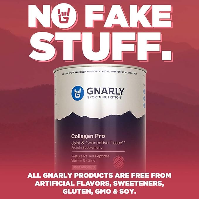 Gnarly Nutrition Gnarly Collagen Pro Unflavored (15.87oz) Preworkout Mango (14.82oz)
