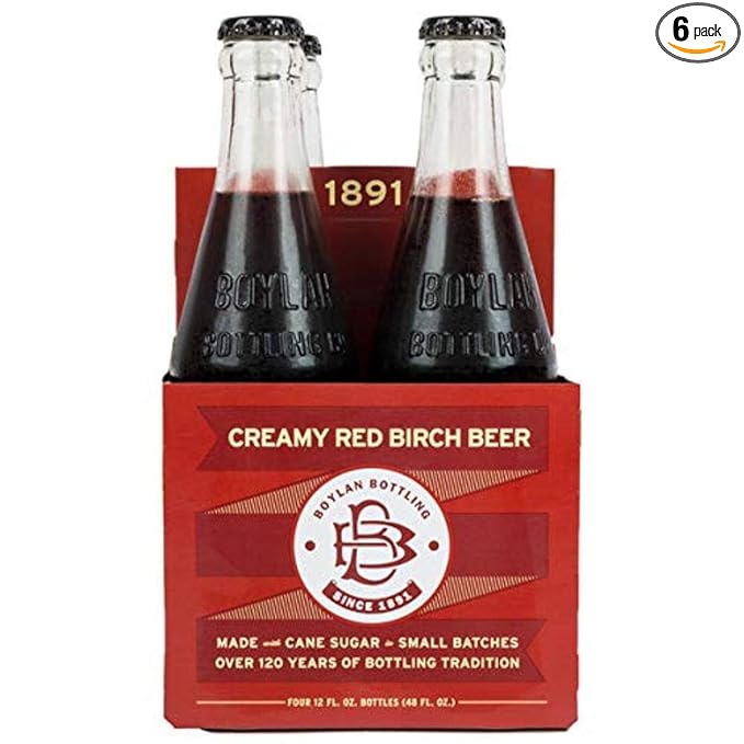 Boylan Bottling Co Creamy Red Birch Beer 4-pk 12 fl oz