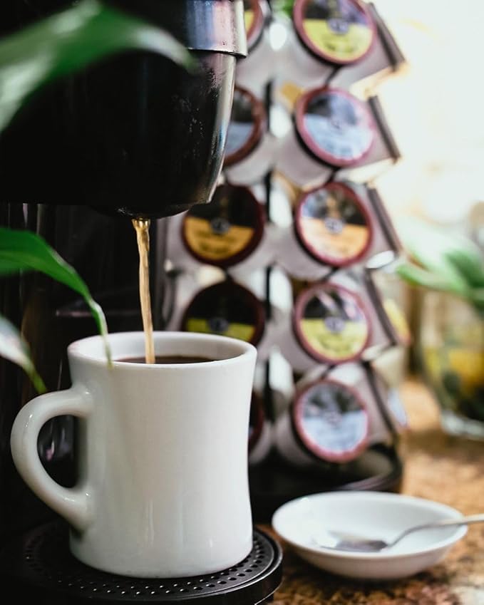 Maple Syrup Decaf Coffee Pods by Coffee Beanery | 96ct Bulk Flavored Decaf Coffee Pods Medium Roast Coffee