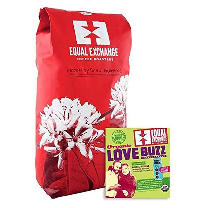 Equal Exchange Organic Love Buzz Bulk Coffee 5 Pound