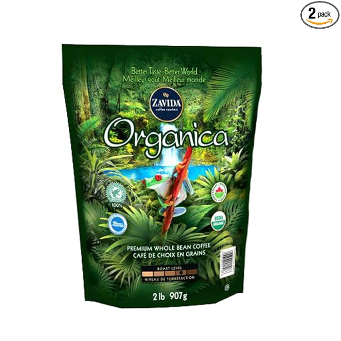 Organic Premium Whole Bean Coffee (2 lb bag)