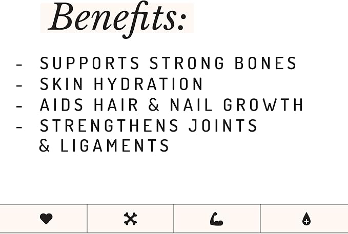 PWDRS Collagen | Promotes Hair Skin Nail Joint Bone and Ligament Health | Grass Fed &amp Pasture Raised | All Natural Zero Sugar (Unflavored)
