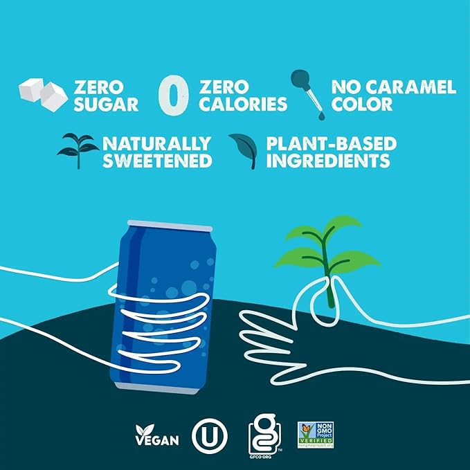 Zevia Soda Cola Ntrl 4pk