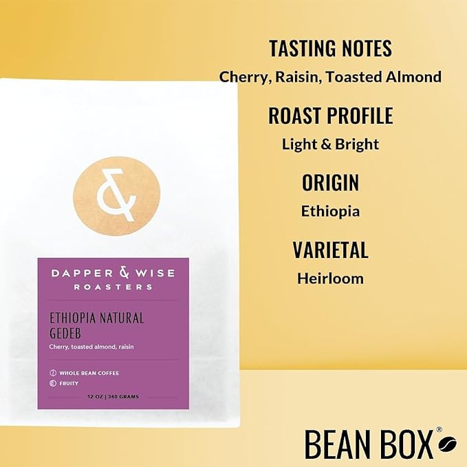 Bean Box Sampler - Roasted by Dapper &amp Wise 3-Pack Freshly Ground Coffee Gourmet Coffee