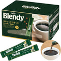 Japanese Instant Coffee – Blendy Stick Black 100 Sticks – Unsweetened &amp Rich Aroma – No Sugar No Milk – Bold Instant Coffee Mix – Made in Japan