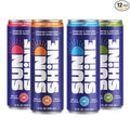 Sunshine Sparkling Energy Drink Variety Pack with Daily Essential Vitamins 360mg of Electrolytes 70mg of Natural Caffeine 12 Fl Oz (Pack of 12)