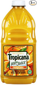 Tropicana Orange Juice 64-Ounce (Pack of 6)