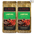JJ Royal Coffee Lampung Robusta 200g Ground Coffee (Pack of 2)