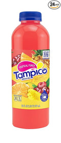 Tampico Fruit-Flavor Drinks Tropical Punch 20 Fl Oz (Pack of 24)