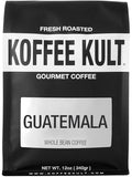 Guatemala Huehuetenango: Premium Medium Roast Whole Bean Coffee - Gourmet Single Origin Arabica Coffee Beans (Whole Bean 12oz)
