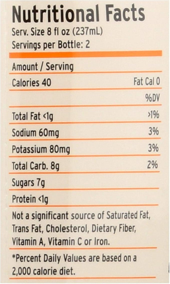 Coco5 Coconut Water - Orange - Case of 12-16.9 fl oz