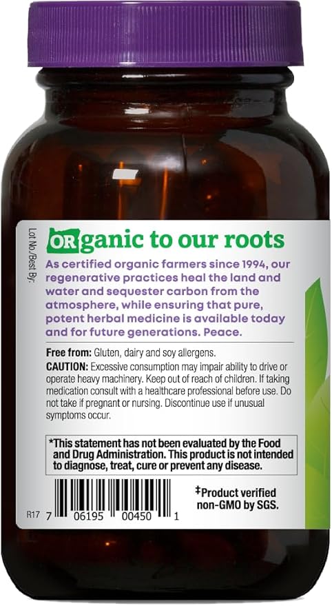 Oregon's Wild Harvest Passion Flower Organic Vegan Capsules 90 Count