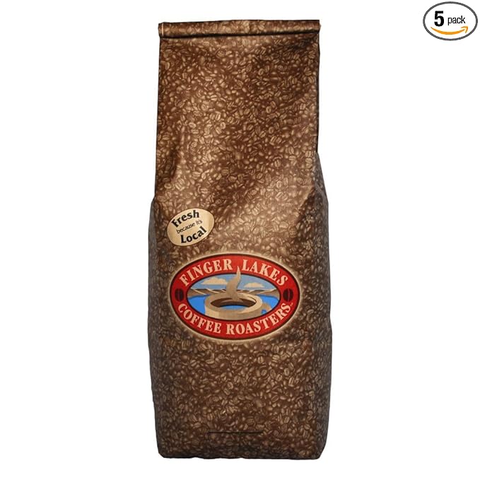 Finger Lakes Coffee Roasters El Salvador Santa Rita Estate Coffee Ground 5-pound bag
