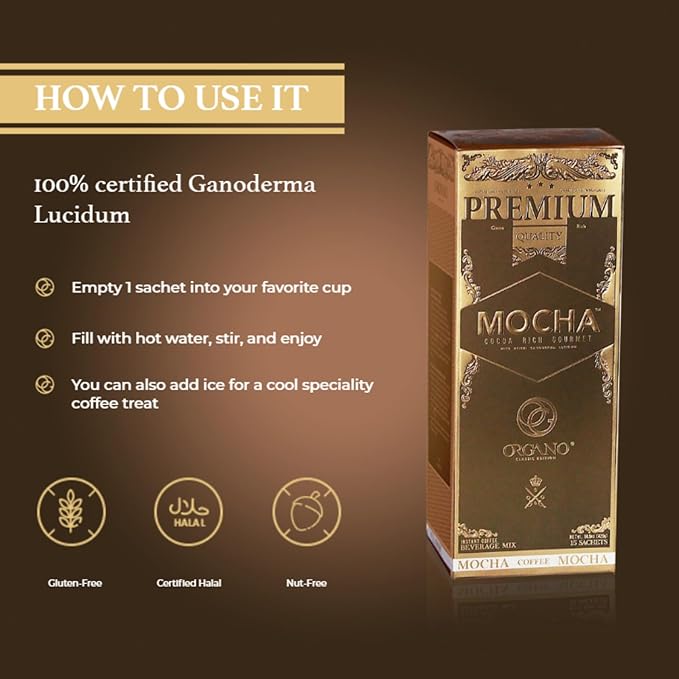 ORGANO Gourmet Cafe Mocha (15 sachets)