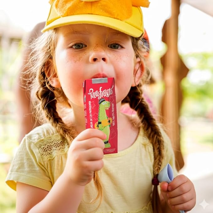 Pura Frutta Kids – Red Apple Juice – 8.5 fl oz Pack of 9 Mini Juice Bottles – 100% Fruit &amp Cold-Pressed Not From Concentrate (NFC) No Sugar Added – Patagonia Blend