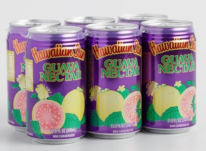 Hawaiian Sun Tropical Fruit Drinks 11.5 fl oz Cans (Variety Pack 24 Cans)