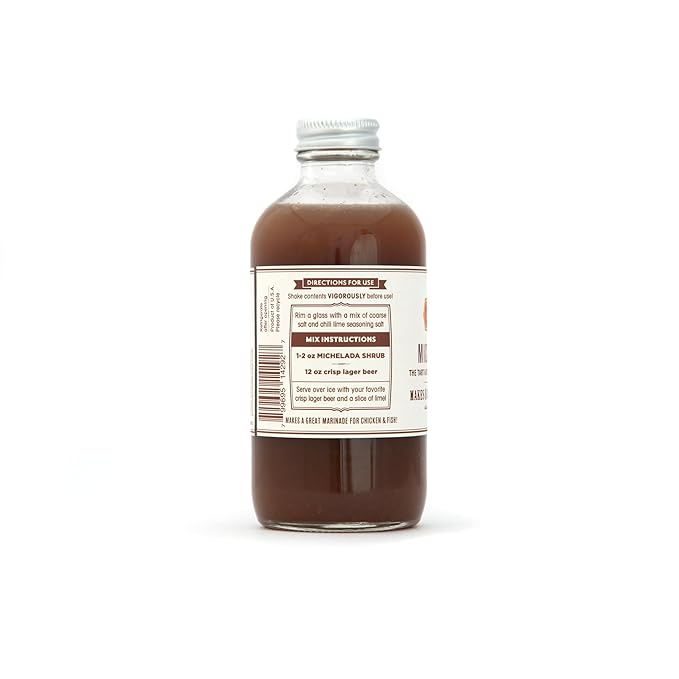 Michelada Shrub (2-pack) - Tart &amp spicy beer mixer 8oz
