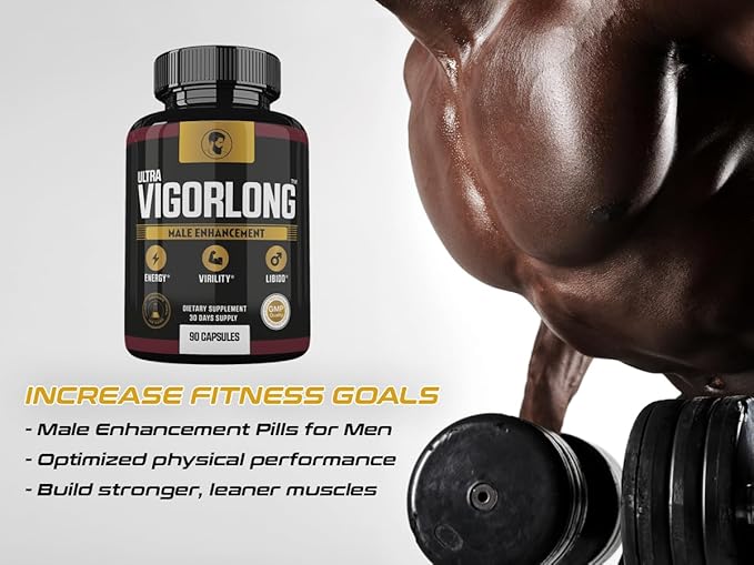 (2 Pack) Ultra VigorLong Supplement Advanced Formula Ultra Vigor Long for Men Ultra Vigorlong Capsules 180 Count