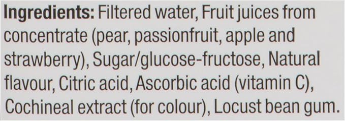 Fruitopia Strawberry Passion Awareness Fruit Juice 1L / 34 oz Each (1L 4)