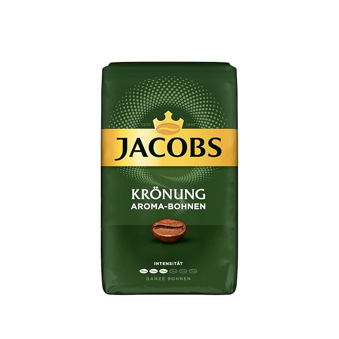 Jacobs Kronung Whole Bean Coffee 500 Gram / 17.6 Ounce (Pack of 1)