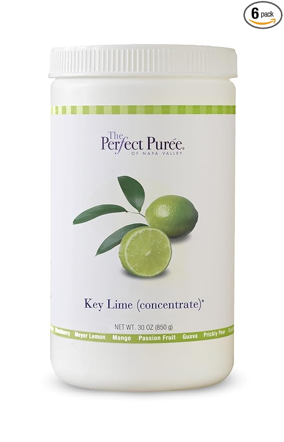 Key Lime Concentrate Puree Frozen - 6 x30 Oz Case