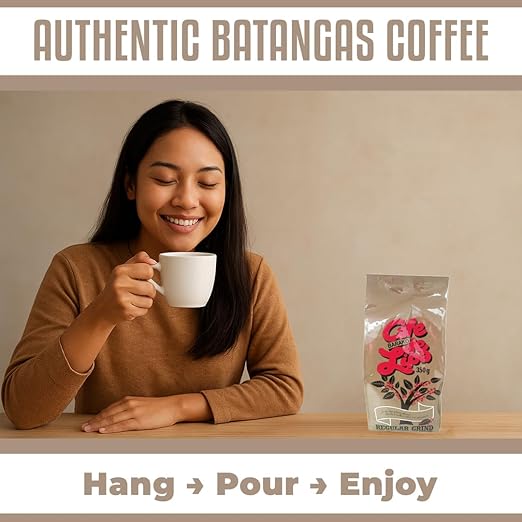 Barako Batangas Coffee Cafe De Lipa Regular Grind 350g Pack of 1
