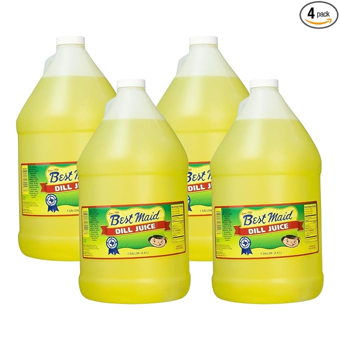 Best Maid Dill Juice 1 Gal (128 Fl Oz (Pack of 4))