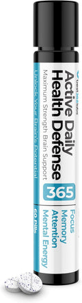 Maximum Strength Brain Support - Methylene Blue Caffeine and L-Theanine - Improve Focus and Memory - Unlock Your Brain’s Potential - 60 Tablets