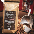 Medium Dark Coffee Roast Ground Coffee 100% Arabica Colombian Coffee Fresh Coffee Saxonville Mills Cafe (2 LB)