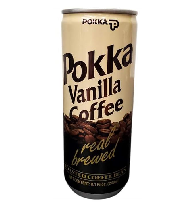 POKKA Coffee 9-Pack Set - Milk Coffee Vanilla Coffee Cappuccino 8.1 Fl Oz (240ml) Each (Milk-Vanilla-Cappuccino (3 Each))