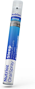 Sleep Oral Spray – 240 Sprays – Melatonin + 5-HTP + L-Theanine for Restful Sleep – Vegan Made in USA