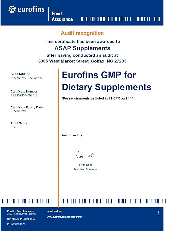 Absonutrix Ursolic Acid 590mg 4 Fl Oz Bottle 200 Highly Potent Servings High Bioavailability Quick Absorption Third-Party Tested GMP-Certified Non-GMO Cruelty-Free Products Made in USA