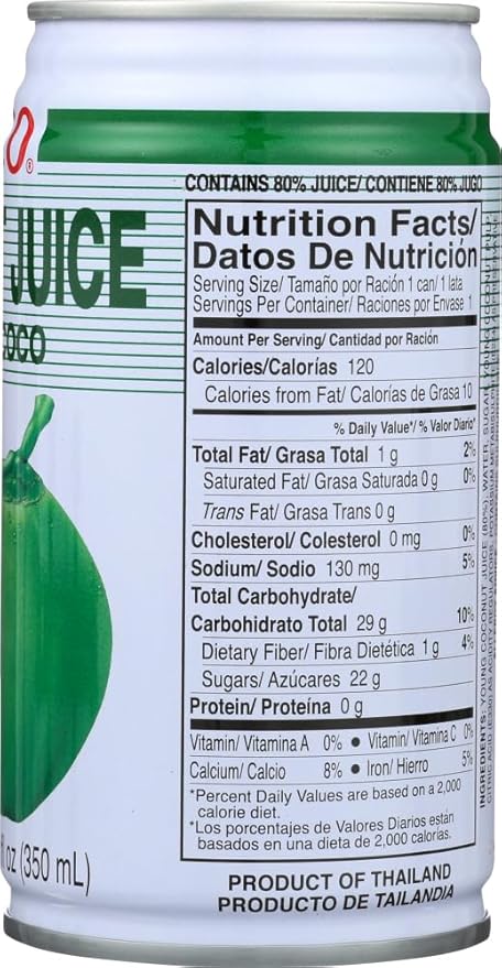 Foco Juice Coconut 11.8-Ounce (24 Pack) ( Value Bulk Multi-pack)