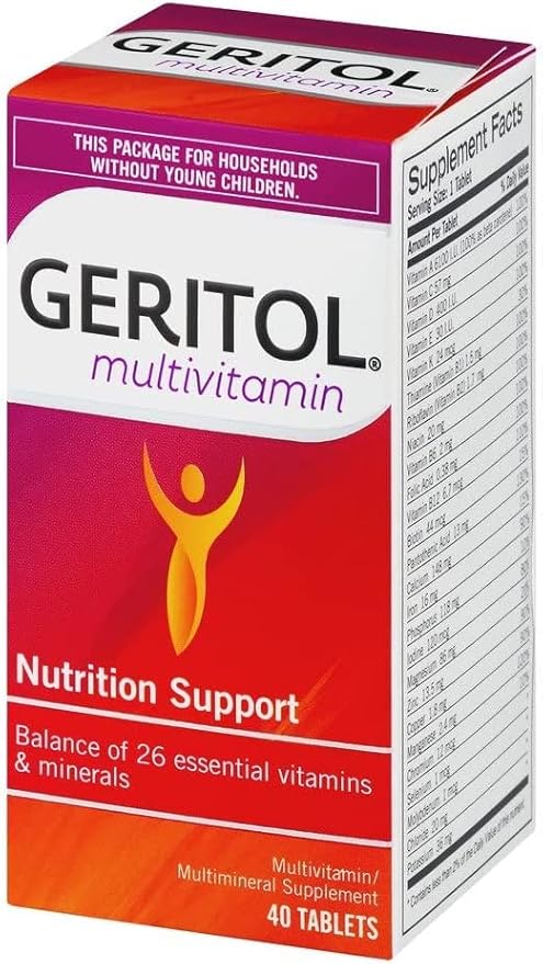 Geritol Multivitamin Tablets 100 TB - (Pack of 2)