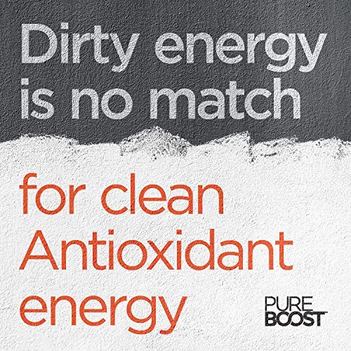 Pureboost Clean Energy Booster Refreshing Energy Drink Mix with B12 Vitamins Electrolytes Antioxidants Sugar-Free with No Sucralose (Citrus Sunrise 30 Count)