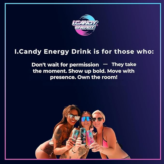 I.CANDY Energy Drink Original 12Pack 12 oz Cans