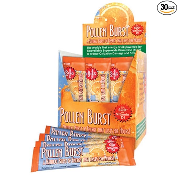 PROJOBA POLLEN BURST Energy Drink - 30 PACKETS 0.42 oz